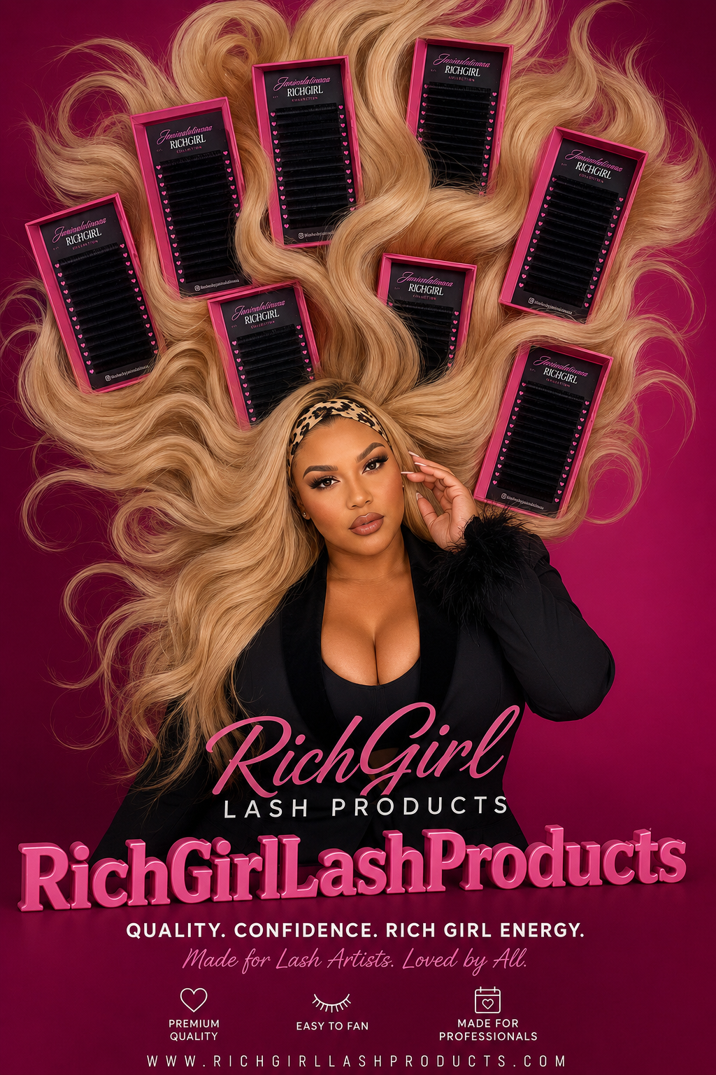 PINK OG LASH TRAY💗🚨